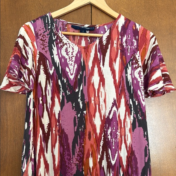 Multicolor Patterned Dress - Picture 2 of 4